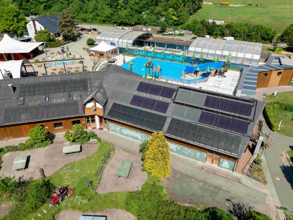 Photovoltaik Camping Nommerlayen